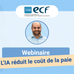 Webinaire organisé par l'ECF et animé par Fouad co-fondateur de Staff & Go sur l'impact de l'IA sur le coût pour les cabinets d'expertise comptable et leurs clients